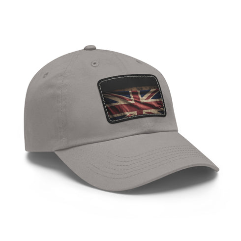 British Pride Union Jack Cap in White with Light Brown Patch