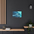 Arctic Polar Bear on Glacial Ice Floe — Canvas Wall Art — Product Detail View 5