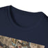 Harley Quinn graphic tee, charcoal cotton, crew neck DTG print.