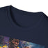 Legendary Magic Johnson Charcoal T-shirt: Crew neck cotton tee for all.