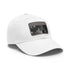 Dark Knight Gotham City Cap with white/light brown patch and rectangle shape.