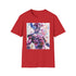 Charcoal cotton Galactus T-shirt with crew neck and regular fit design