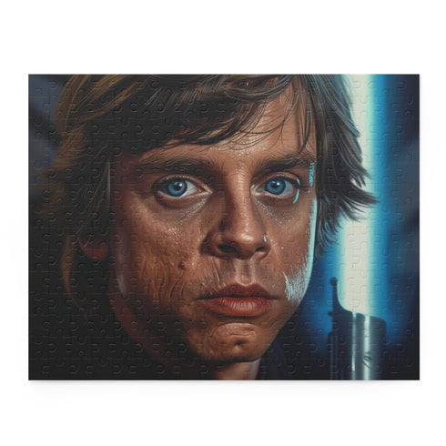 Luke Skywalker Jedi Puzzle Masterpiece - Star Wars heroics come alive in this challenging jigsaw