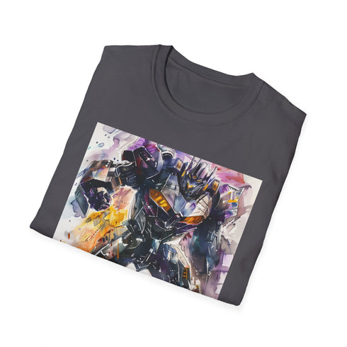 Megatron Transformers T-Shirt in Charcoal, Men's size Small.