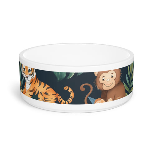 Copy of Wild Tiger Jungle Safari Bowl | Pets | Accessories, Bowls, Cat, Cats, Ceramic, dog, Dogs, Pets, Valentines Day promotion | Prints with Passion