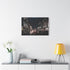 Oxford Street London at Night Illuminated Stretched Canvas Wall Art – Prints With Passion (View 7)