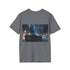 Batman Dark Knight Gotham City Batmobile T-Shirt in Charcoal, Size Small