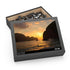 Colorful Maya Bay sunset puzzle with vibrant details, 120 pieces.