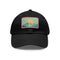 Minimalist Alpine Horizon Cap with serene mountain landscape design.