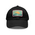 Minimalist Alpine Horizon Cap with serene mountain landscape design.