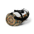 Artisan Tiles Duffel Bag with Seamless Tile Pattern for Travelers.