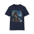 "Charcoal Pirates Compass Jack Sparrow T-shirt, Cotton Blend, Regular Fit"