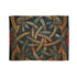 Celtic Knot Blanket: Cozy embroidered design for soothing rest.