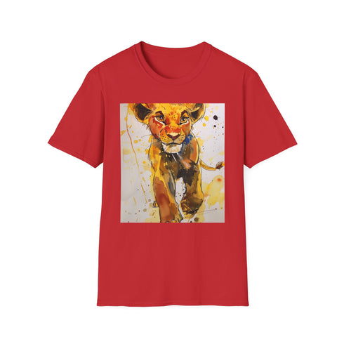 Simba Lion King T-shirt, Charcoal, Crew neck, Regular fit.