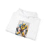 Wolverine Fury Hoodie Navy S Men's Unisex Women's Regular Fit Fury Claw Iconic Artistic Ultimate X-Men Warmth Confidence.
