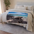 Embark on a visual journey to the enchanting Galapagos Islands with this stunning blanket. Vibrant colors and intricate details bring to life the archipelago's unique wildlife and breathtaking landscapes
