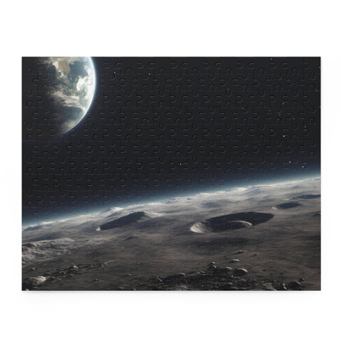 Earth From Above Puzzle 120 pieces, breathtaking space view, challenging and captivating.