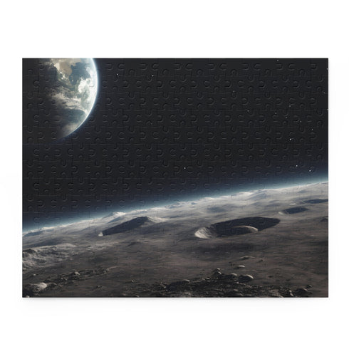 Earth from space jigsaw puzzle for space enthusiasts and puzzle lovers.
