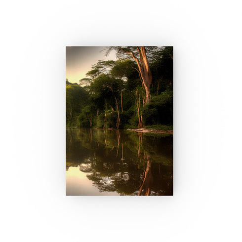 Whispers of the Amazon Rainforest Journal - Explore the lush depths of the Amazon with this high-quality, stylish journal. Perfect for all seasons and makes a great gift!