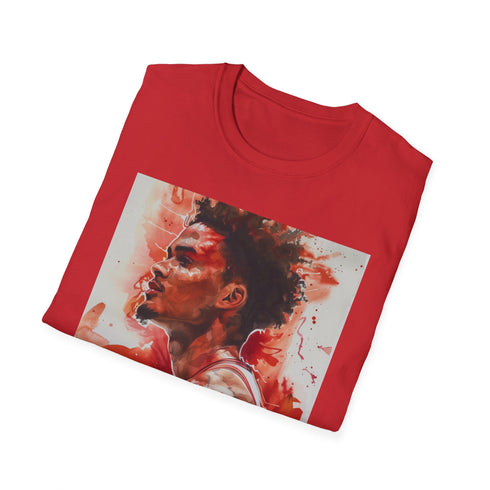 Young Maestro: A Watercolor Canvas of Traes Brilliance