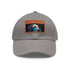Labrador Love baseball cap - white with light brown patch, rectangle silhouette.