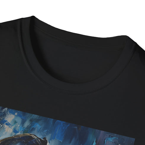 Pirates Compass Jack Sparrow T-Shirt in Charcoal, Size S, Regular Fit