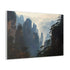 Tianzi Shan Mountain Peak Canvas Print Art Decor Home Living 8" x 10"