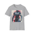 Charcoal RoboCop T-shirt with crew neck regular fit cotton fabric