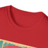 Palm Paradise retro sunset escape t-shirt in charcoal small.