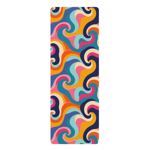 Vibrant Waves Yoga Mat