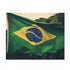 Colorful Brazil flag jigsaw puzzle, 10" x 8", 120 pcs.