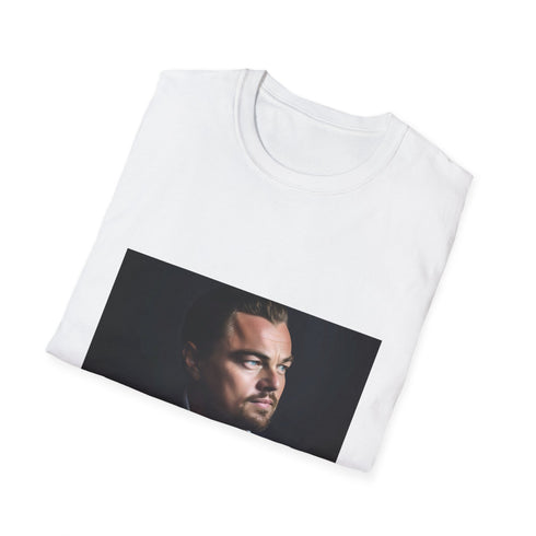 Charcoal cotton crew neck T-shirt showcasing captivating iconic design