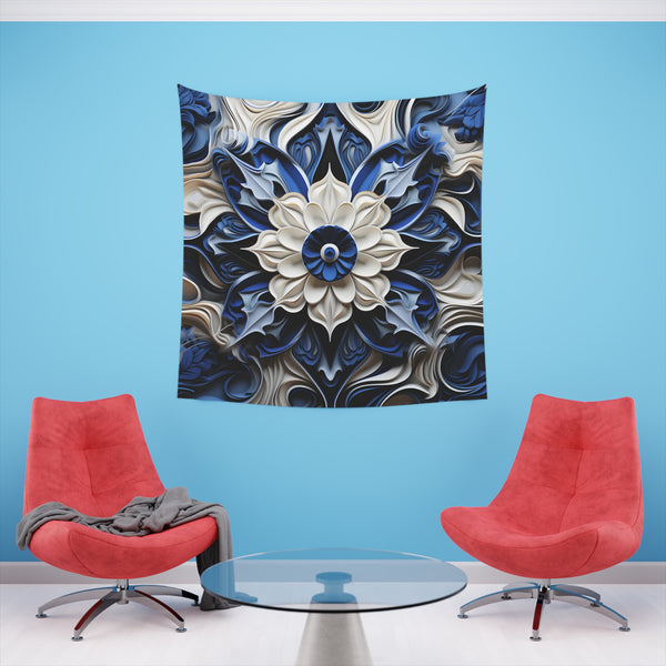 Azure Echoes: A Tapestry of Porcelain Serenity
This | Wall Tapestry | All Over Print, AOP, Decor, Halloween, Home & Living, Home Decor, Indoor, Spring Essentials, Sublimation, Tapestry | Prints with Passion