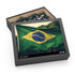 Brazil flag jigsaw puzzle with vibrant colors and iconic design.