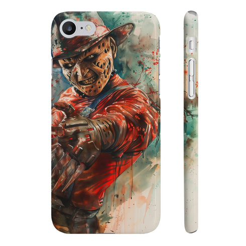 Nightmare on Elm Street Phone Case, Glossy iPhone 7 Plus Variant