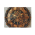 Steampunk-inspired clock faces on cozy 30'' x 40'' blanket.