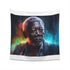Neon Legend: Morgan Freeman Watercolor Tapestry - Vibrant tribute to Hollywood icon - high-quality & stylish - perfect gift