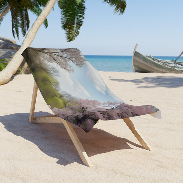 these towels feature a vibrant floral design that will bloom all season long. Whether youre soaking up the sun or taking a dip in the water