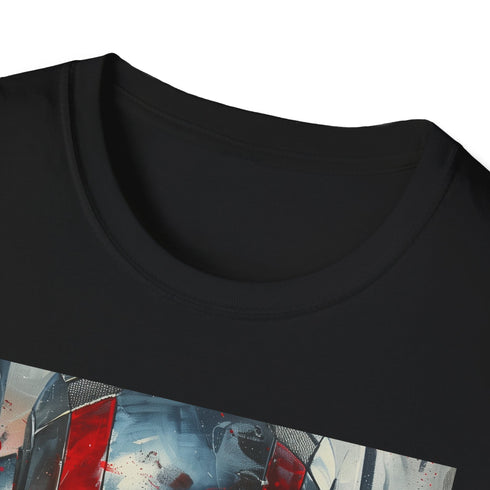 Summer-ready charcoal Ant-Man T-shirt in size small with vibrant portrait print.