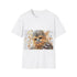 Chewbacca watercolor t-shirt, charcoal color, regular fit.