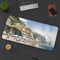 Amalfi Coast desk mat brings stunning coastal scene to your workspace