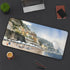 Amalfi Coast desk mat brings stunning coastal scene to your workspace