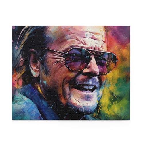 Jack Nicholson jigsaw puzzle with 120 pieces - perfect for film buffs.