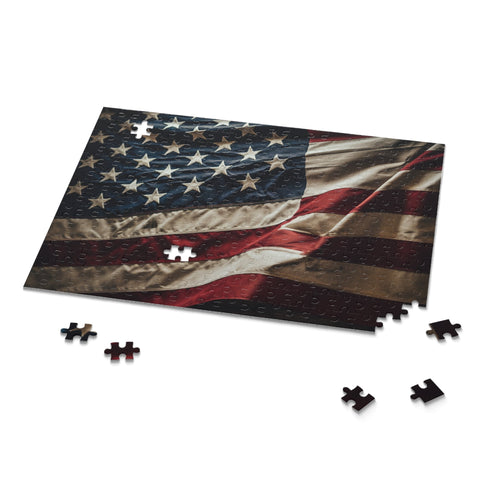 USA Flag Jigsaw Puzzle