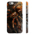 Arachnid Artistry Phone Case with Captivating Spiderweb Design, Glossy Texture