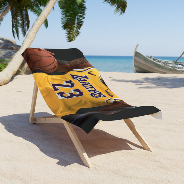 Shop the latest LeBron beach towels for the ultimate summer vibe. Perfect for your next beach day or poolside hangout