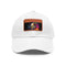 Neon watercolor baseball cap with Steve Jobs inspired design.