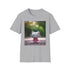 Sanrio Safari Hello Kitty T-Shirt in Charcoal, size Small, summer ready.