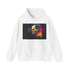Steve Jobs neon dream hoodie in navy, size S, unisex.