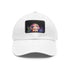 Regal Glow: Queen Elizabeth II Watercolor Neon Cap